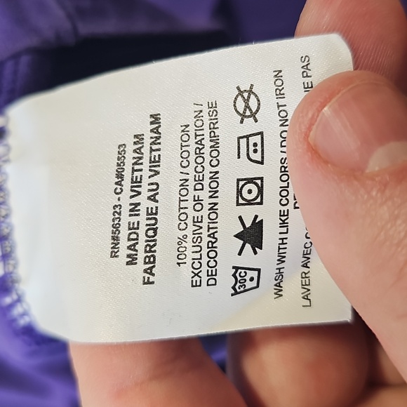 Nike Purple XXXL Graphic Men's Tee - Picture 6 of 6
